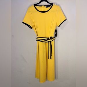 Brand New! Tags still on NY&Company Yellow Dress size M. NEVER WORN!